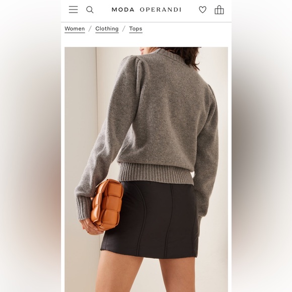 Ganni world - graphic puff shoulder pullover - Picture 9 of 9